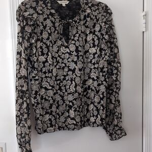 Floral Long Sleeve Blouse